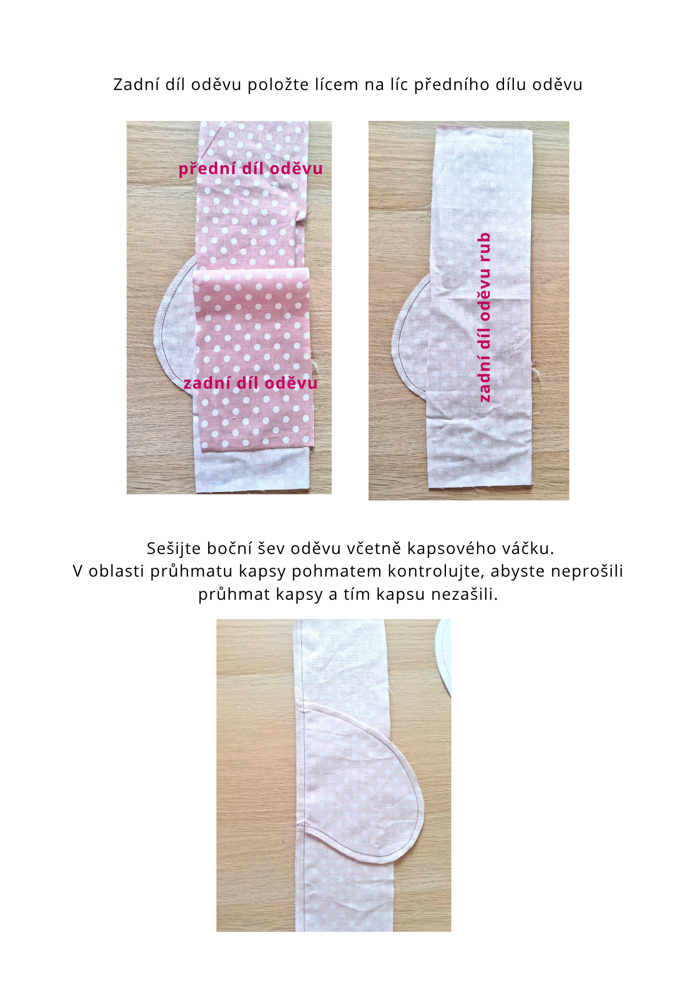 Návod Jak na kapsu v boku (3)
